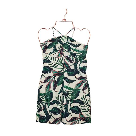 Andie Swim The Waikiki Dress Ivory Palm Tropical Print Summer Dress - Pick Size - Picture 12 of 16